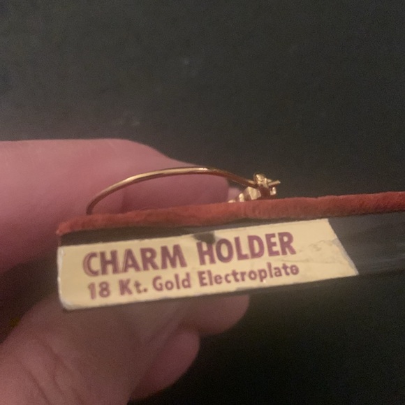 Gold plated Charm Holder Pendant - Picture 2 of 4
